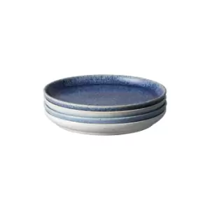 Image of Studio Blue 4 Piece Small Coupe Plate Set