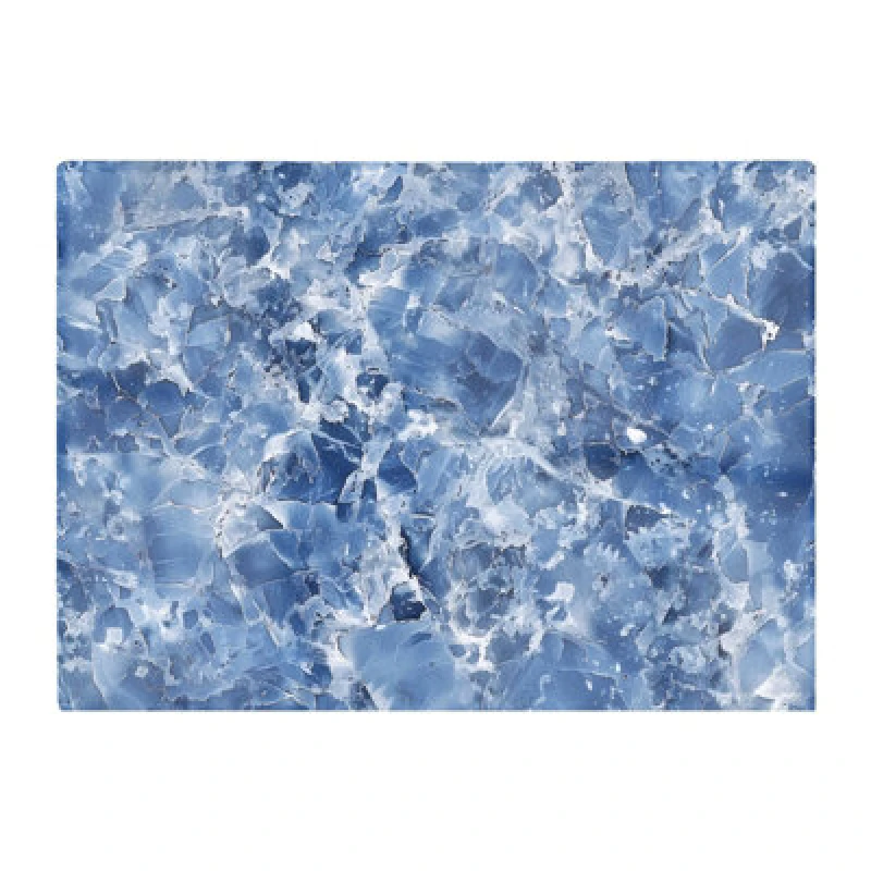 Image of Warren Reed Designer Coastal Blue Quartz Effect Chopping Board