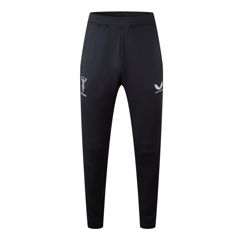 Image of Castore Harlequins Training Tracksuit Bottoms Adults - Black S