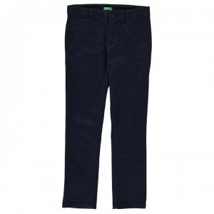 Image of Benetton Chino Trousers - 13C Navy