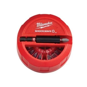 Image of Milwaukee Power Tools SHOCKWAVE Impact Duty Bit Set, 16 Piece