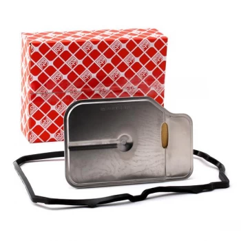 Image of FEBI BILSTEIN Hydraulic Filter Set, automatic transmission MERCEDES-BENZ 44530 2202710180,2202710180S2,2202710380 2202710380S4,2202770395,2202770695