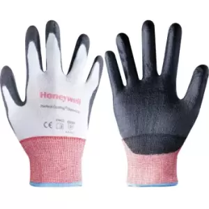 Image of Perfect Cutting Diamond White Gloves Size 10 - Red Black White - Honeywell