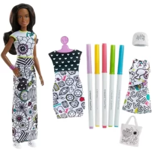 Image of Barbie Crayola Colour Doll & Fashions Barbie
