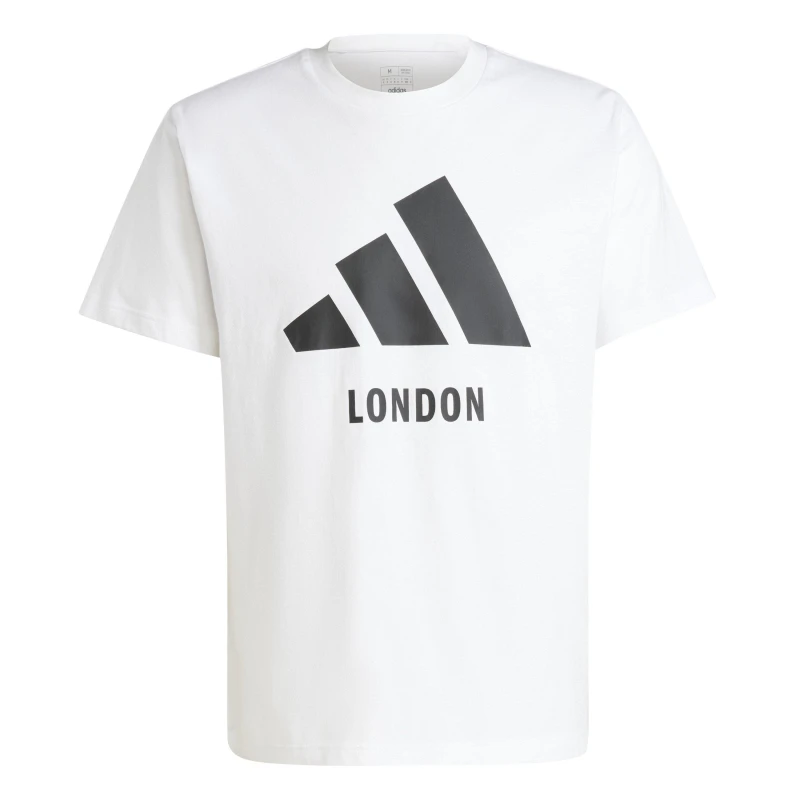 Image of adidas Mens Berlin U T-Shirt White male S