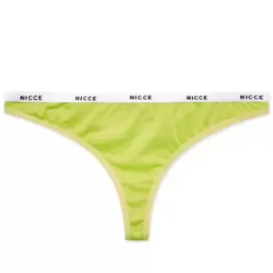 Image of Nicce Thong Womens - Yellow