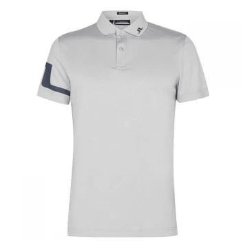Image of J Lindeberg Polo Shirt - Stone Grey
