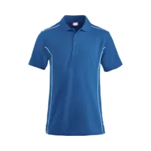 Image of Clique Mens New Conway Polo Shirt (XL) (Royal Blue)