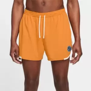 Image of Nike Knit Shorts Mens - Yellow