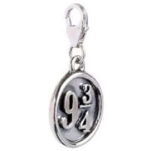 Image of Harry Potter Sterling Silver Platform 9 3/4 Clip on Charm