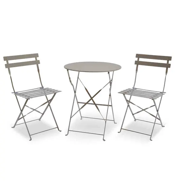 Image of Royalcraft PADSTOW Bistro set Champagne PADBISSET-CHAMP