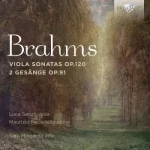 Image of Brahms Viola Sonatas Op 120/2 Gesange Op 91 by Johannes Brahms CD Album