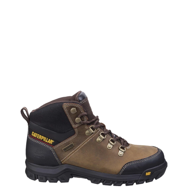 Image of Caterpillar Framework Safety Boot ST S3 WR HRO SRA - Brown Brown 13 (47)