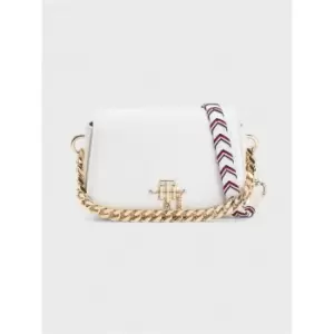 Image of Tommy Hilfiger Th Chain Mini Crossover Corp - White