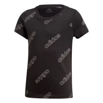 Image of adidas Girls Favorite T-Shirt - Black