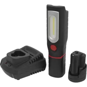 Image of 12V 360A‚A° Swivel Inspection Light Kit - 1.5Ah Battery & Charger - 8W COB LED