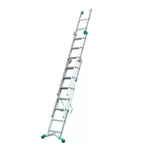 Image of Tb Davies 2.6M Heavy-duty Aluminium Combination Ladder