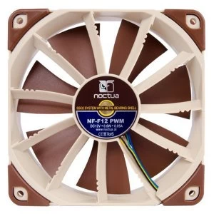Image of Noctua NF-F12 PWM 120mm Focused Flow PWM Cooling Fan
