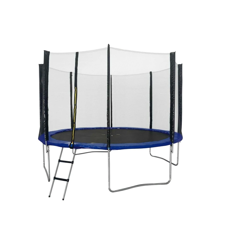 Image of Artemis Home Acrobat 12FT or 366cm Round Outdoor Trampoline with Blue Padding Blue Unisex