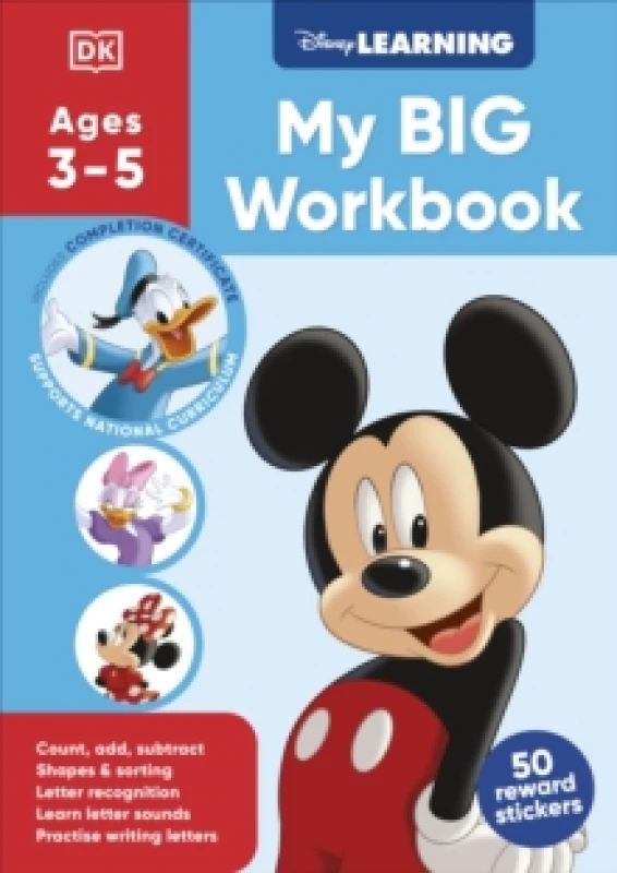 Image of Disney Learning Big Workbook Ages 3-5 Paperback / softback