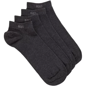 Image of Boss 2 Pack Trainer Socks - Grey