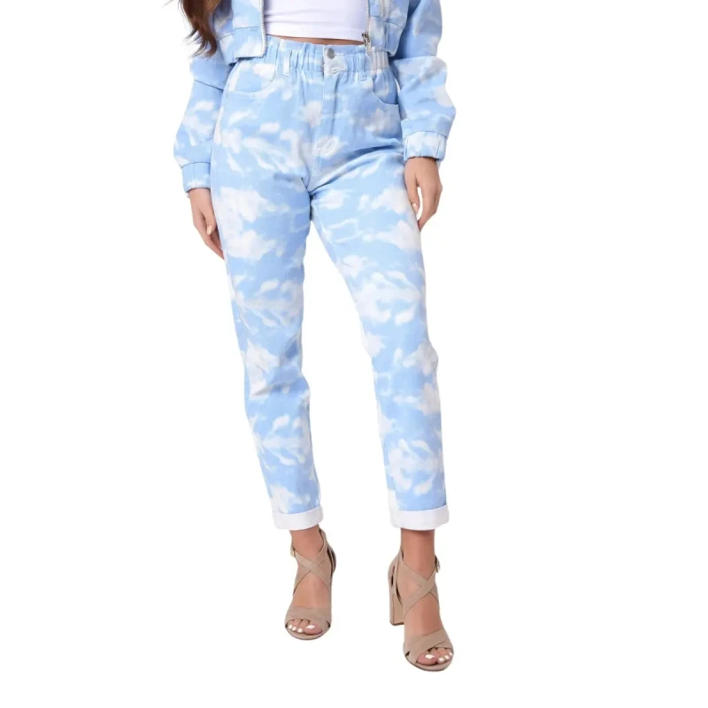 Image of Project X Paris Womens paper bag Trousers Project X Paris Bleu Female S