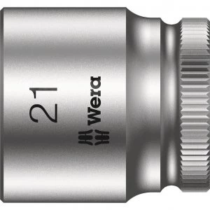 Image of Wera 8790 HMB Zyklop 3/8" Drive Hexagon Socket Metric 3/8" 21mm