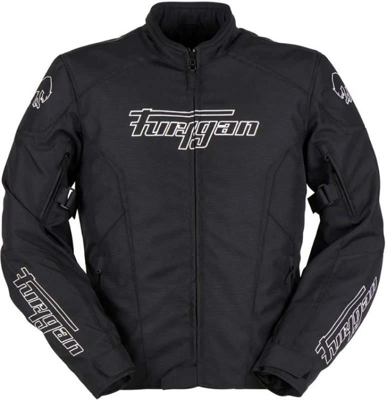 Image of Furygan Yori Jacket Black White Size S