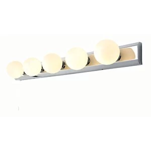 Image of Spa Ara 5 Light Chome Retro Spotlight Bar - 200W