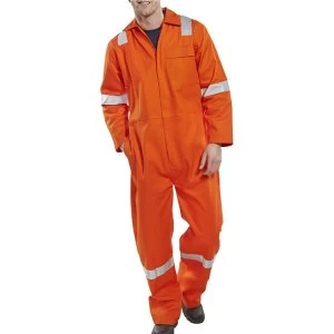 Image of Click Fireretardant 52 Nordic Design Boiler suit Orange