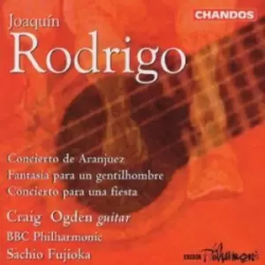 Image of Joaquin Rodrigo - Rodrigo: Guitar Concertos (Ogden / BBC Philharmonic / Fujioka) CD Album - Used