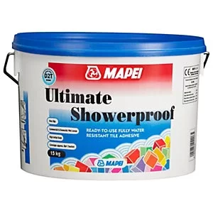 Image of Mapegrip Ultimate Showerproof Ceramic Tile Adhesive 15kg