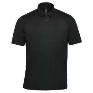 Image of Stormtech Mens Treeline Performance Polo Shirt (XL) (Black)