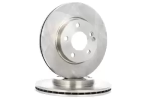 Image of RIDEX Brake disc 82B0343 Brake rotor,Brake discs MERCEDES-BENZ,A-Klasse (W169),B-Klasse (W245)