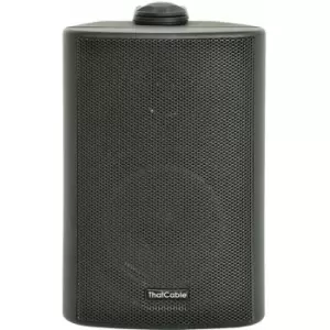 Image of Loops - 5.25' 100V 8Ohm Outdoor Weatherproof Speaker Black 90W IP54 Rated Background