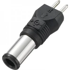 Image of VOLTCRAFT93027C37Low Voltage AdaptorsWith Low voltage plug outside diameter 7mm internal diameter 1mm straight1