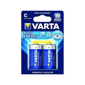 Image of Varta C High Energy Battery Alkaline Pack of 2 4914121412