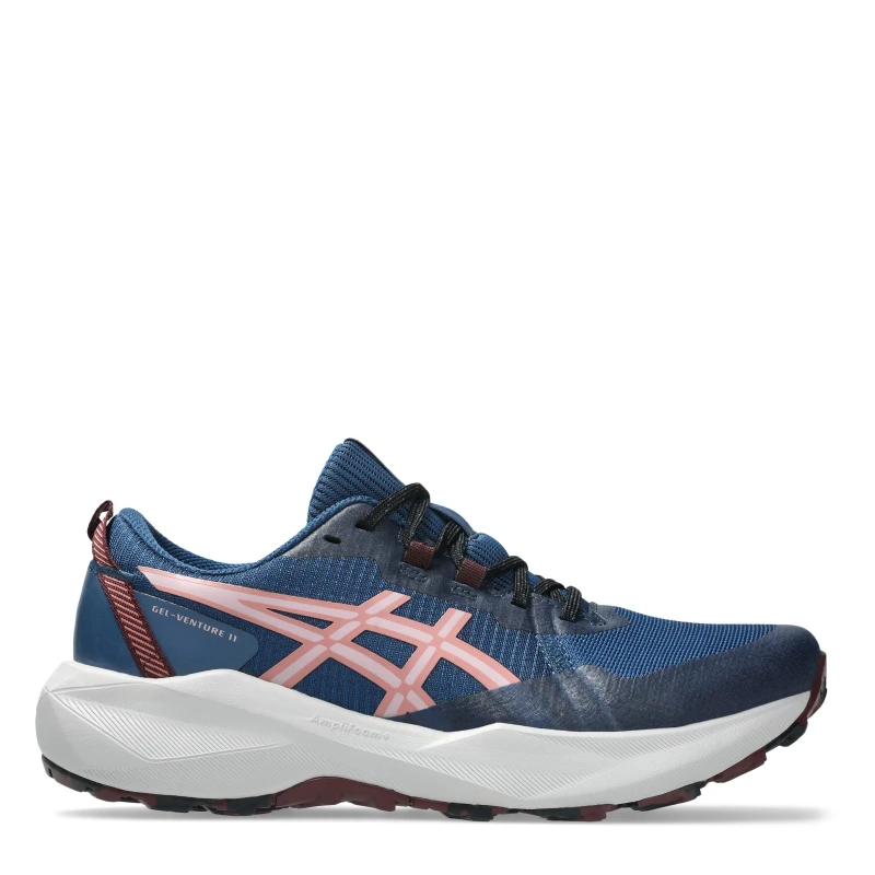 Image of Asics Womens Gel Venture Off-Road Trail Running Shoes Twlt Blue/Morg female 8 (42)