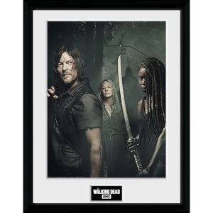 Image of The Walking Dead Season 9 Trio Collector Print