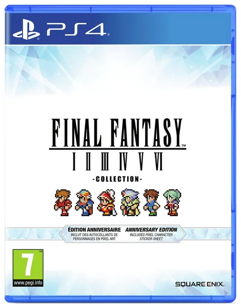 Image of Final Fantasy I-VI Collection Anniversary Edition PS4 Game