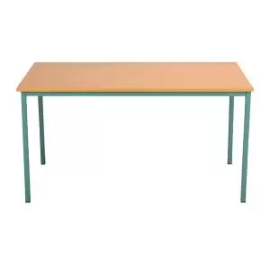 Image of Serrion Rectangular Table 1500mm Bavarian Beech KF79850 KF79850