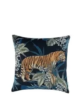 Image of Catherine Lansfield Tiger Tropicana Cushion
