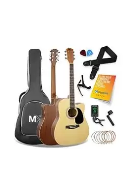 Image of Mx Cutaway Acoustic Guitar Pack- Natural