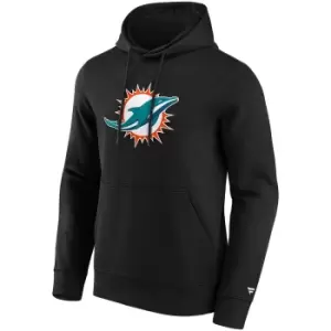 Image of Nike Nfl Miami Dolphins Primary Logo Graphic Hoody, Schwarz