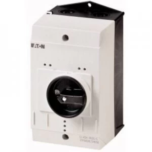 Image of Eaton CI-K2-PKZ0-G Enclosure + rotary switch (L x W x H) 130 x 100 x 160 mm Grey, Black