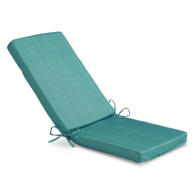 Image of Luxury Living Water-Repellent Chair Pad Fade-Resistant 95Cmx42Cmx4Cm Green
