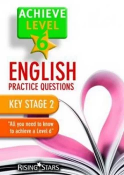 Image of Achieve Level 6 English. Practice Questions Paperback