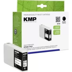 Image of KMP Ink replaced Epson T7021 Compatible Black E133 1620,4001