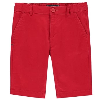 Image of Kangol Chino Shorts Junior Boys - Red