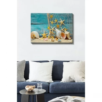 Image of Kanvas Tablo (50 x 70) - 288 Multicolor Decorative Canvas Painting